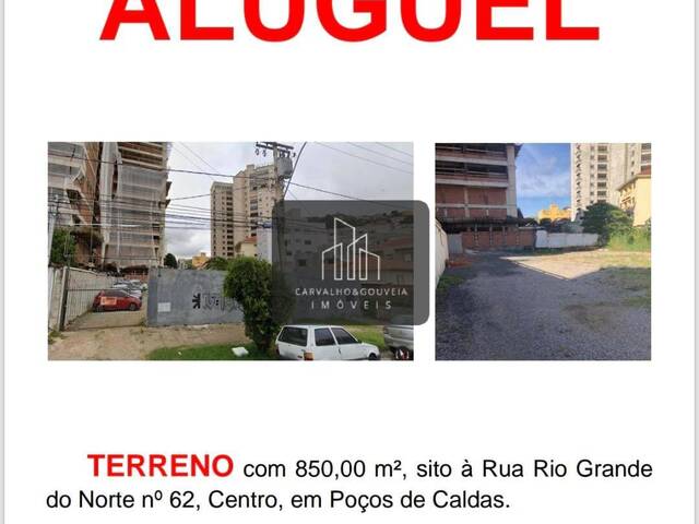 #915 - Terreno para Locação em Poços de Caldas - MG - 1