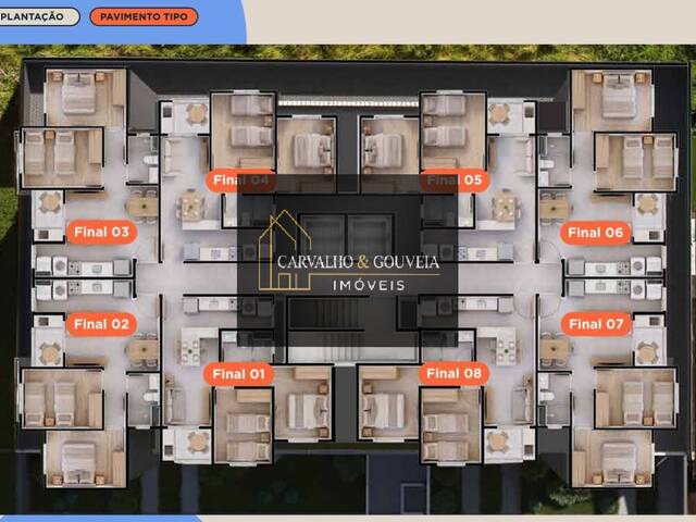 #1064 - Apartamento para Venda em Poços de Caldas - MG - 3