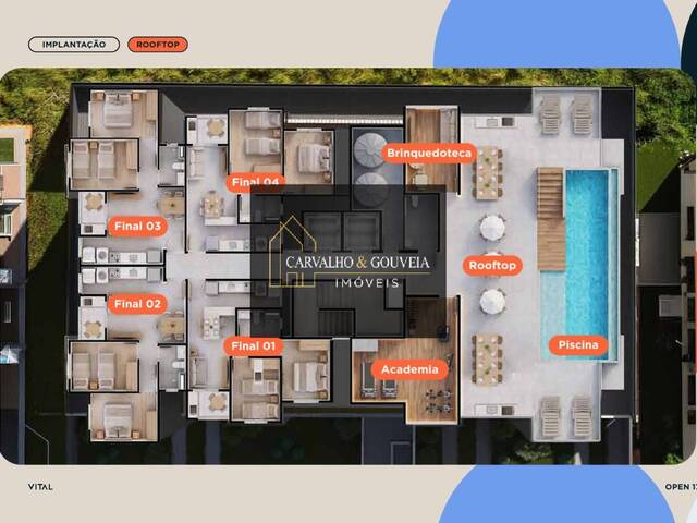 #1064 - Apartamento para Venda em Poços de Caldas - MG - 2